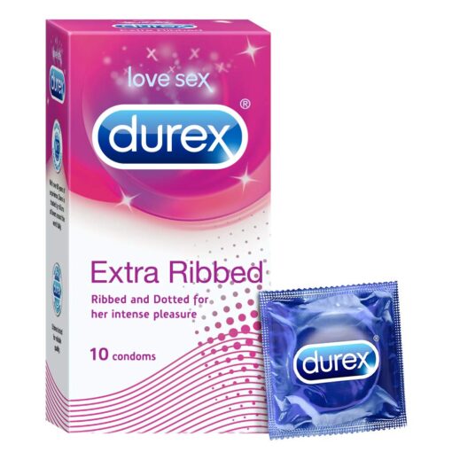 Durex Extra Ribbed and Dotted 
